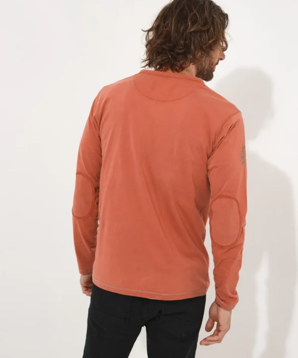 Shop Men's Collection | Henley Tops | Layering Essentials | Tops & T-Shirts | Sale Tops & T-Shirts | Top Picks | Men,s | Men,s | Men,s | Men,s Joe Browns Timeless Trip Henley Orange
