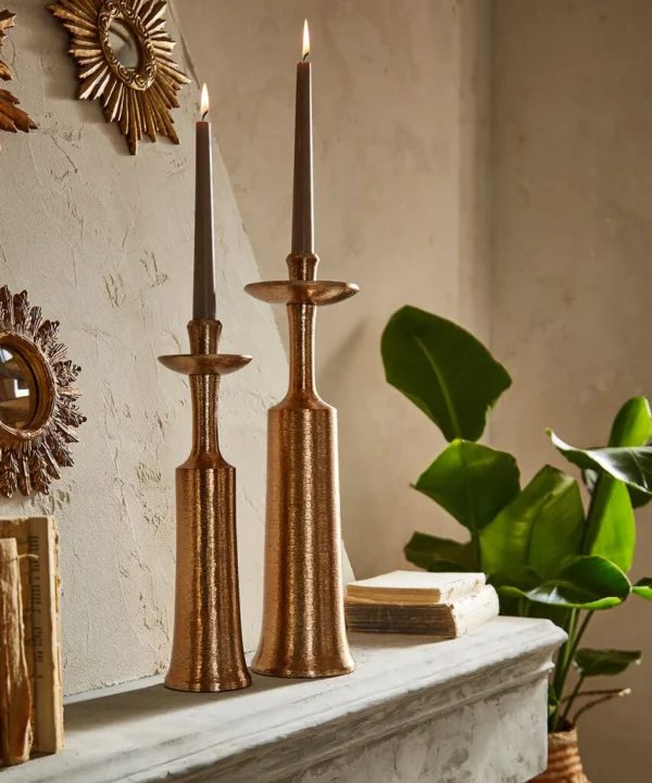 Living Room | Endless Sunsets | Home Accessories | Candles & Candle Holders | Gifts | Home | Home | Home | Home | Women's Joe Browns Top Hat Textured Candle Holder Bronze