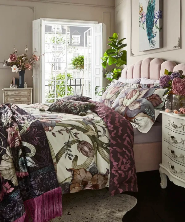 Bedroom | Nouveau Reflections | Floral Décor | Nature Décor | Bedding | Home | Home | Home | Home | Home Joe Browns Tranquil Trails Reversible Bed Set Cream