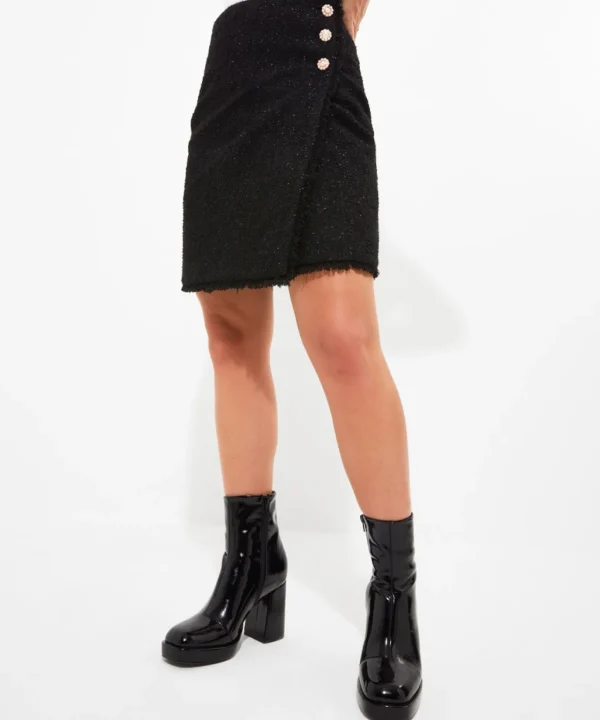 Skirts | Women's Joe Browns Truly Remarkable Tweed Skirt Black
