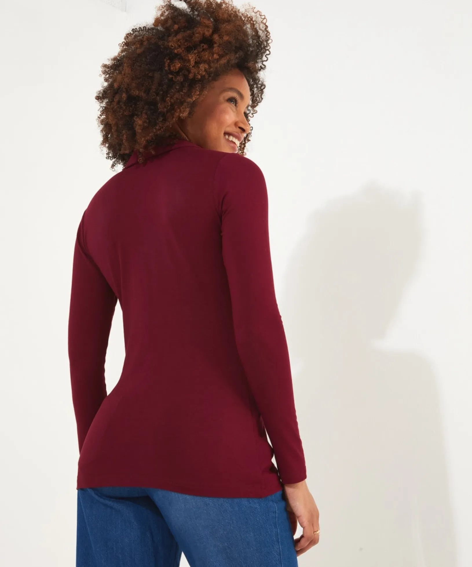 twist_front_jersey_top_3.webp Shop Women's Collection | Tops, Tunics & Blouses | Sale Tops, Tunics & Blouses | Top Picks | Women's | Women's Joe Browns Twist Front Jersey Top Berry