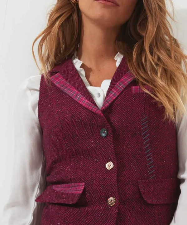 Shop Women's Collection | Waistcoats | Coats & Jackets | Top Picks | Women's | Women's Joe Browns Ultimate Classic Waistcoat Berry