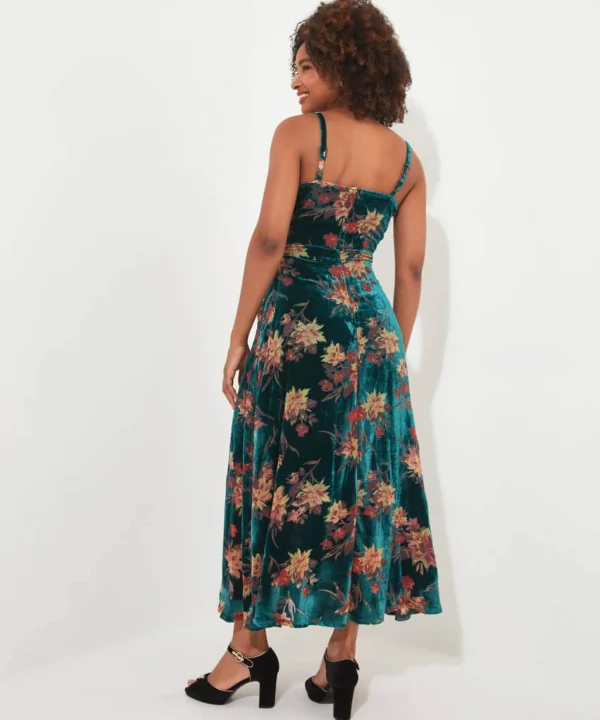 Shop Women's Collection | Velvet & Devor茅 Dresses | Midi Dresses | Maxi Dresses | Party Dresses | Occasion Outfits | Dresses | Sale Dresses | Top Picks | Top Picks | Top Picks | Top Picks | Top Picks | Top Picks | Women's | Women's Joe Browns Ultimate Devore Dress Green