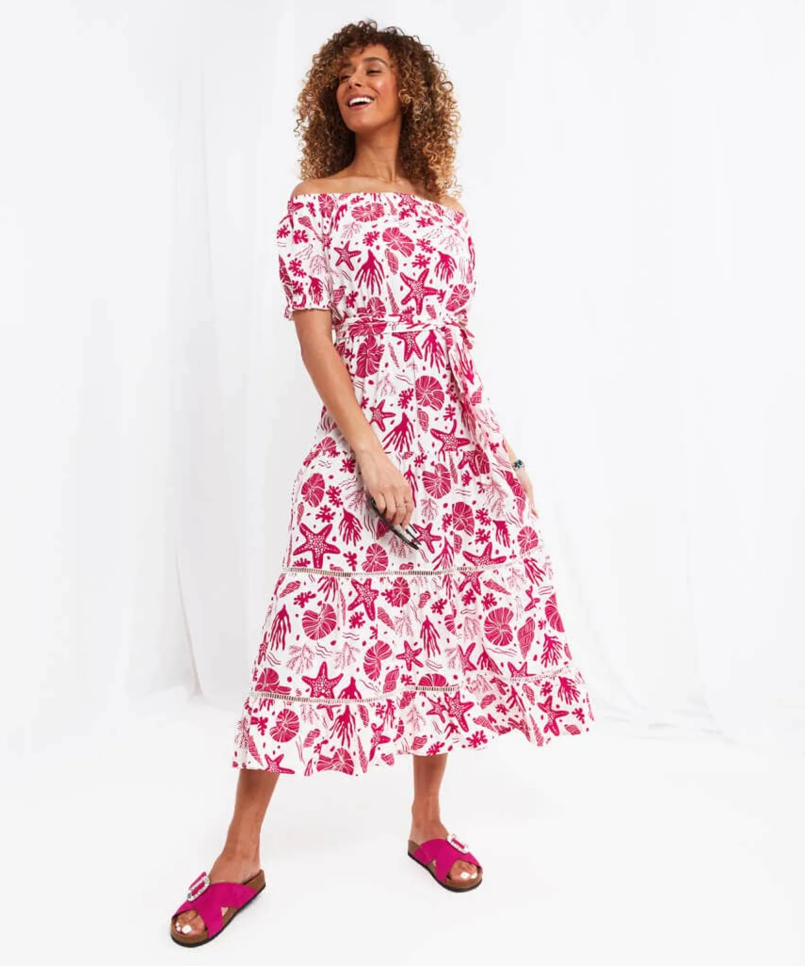 under_the_sea_dress_0.webp Sale Dresses | Women's Joe Browns Under The Sea Dress Multi