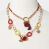 Sale Accessories & Jewellery | Women's Joe Browns Unique Boho Chain Necklace Red Multi