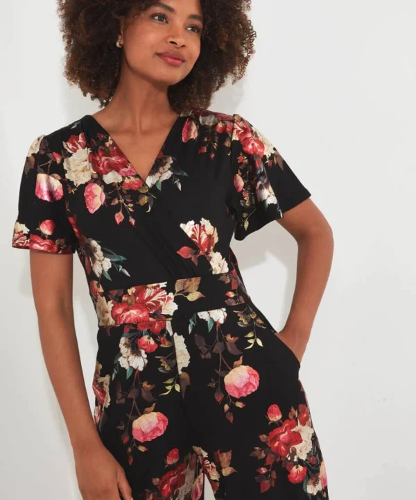 Shop Women's Collection | Jumpsuits | Jeans & Trousers | Sale Jumpsuits | Sale Jeans & Trousers | Top Picks | Women's | Women's | Women's | Women's Joe Browns Veleta Velour Jumpsuit Black