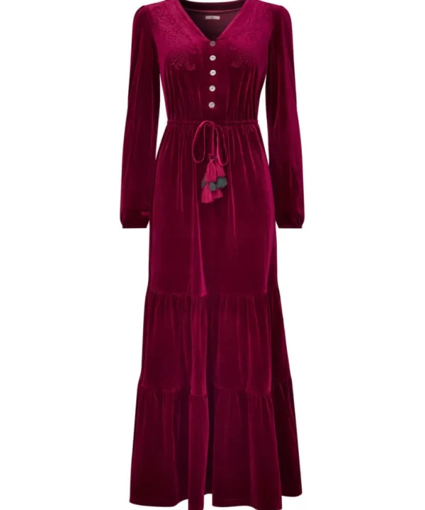 Shop Women's Collection | Vintage & Retro Dresses | Velvet & Devor茅 Dresses | Maxi Dresses | Party Dresses | Occasion Outfits | Dresses | Sale Dresses | Top Picks | Top Picks | Top Picks | Top Picks | Top Picks | Top Picks | Women's | Women's Joe Browns Velvet Perfection Dress Berry