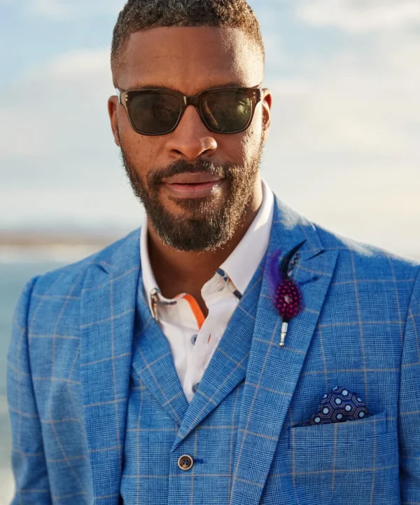 Accessories | Men,s Joe Browns Vibrant Feather Pin Multi