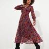 Shop Women's Collection | Dresses | Sale Dresses | Top Picks | Women's | Women's Joe Browns Vibrant Vibes Wrap Dress Multi
