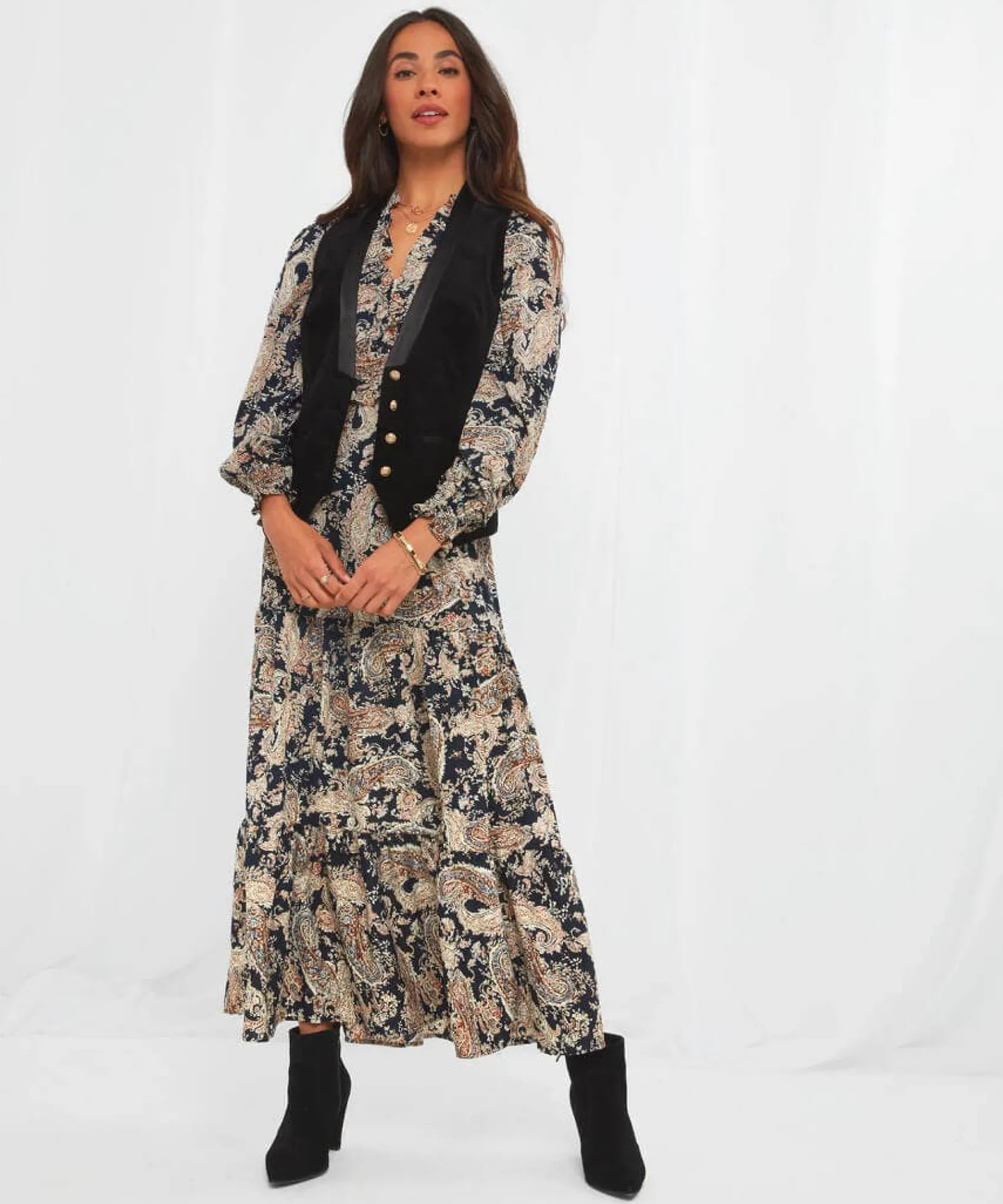 victorias_favourite_paisl_0.webp Sale Dresses | Women's Joe Browns Victoria's Favourite Paisley Dress Multi