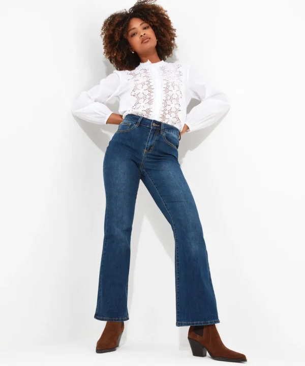 Jeans & Trousers | Women's Joe Browns Western Bootcut Jeans Blue