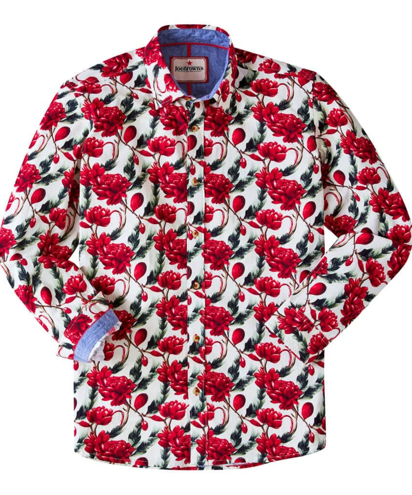 winter_floral_shirt_1.webp Shop Men's Collection | Funky Shirts | Men's Partywear | Shirts | Sale Shirts | Top Picks | Top Picks | Top Picks | Men,s | Men,s Joe Browns Winter Floral Shirt White