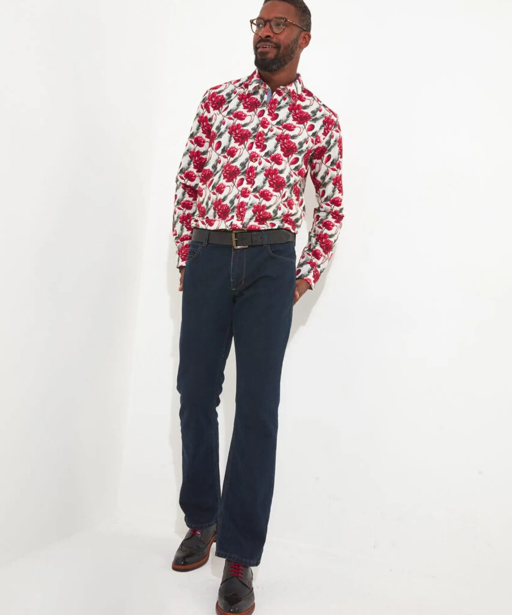 winter_floral_shirt_3.webp Shop Men's Collection | Funky Shirts | Men's Partywear | Shirts | Sale Shirts | Top Picks | Top Picks | Top Picks | Men,s | Men,s Joe Browns Winter Floral Shirt White