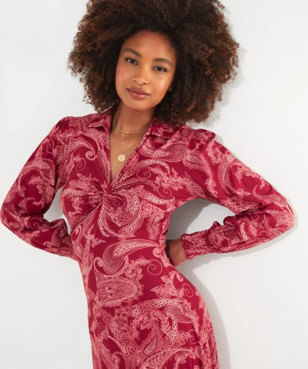 Shop Women's Collection | Dresses | Sale Dresses | Top Picks | Women's | Women's Joe Browns Winter Florals Dress Berry