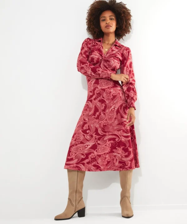 Shop Women's Collection | Dresses | Sale Dresses | Top Picks | Women's | Women's Joe Browns Winter Florals Dress Berry