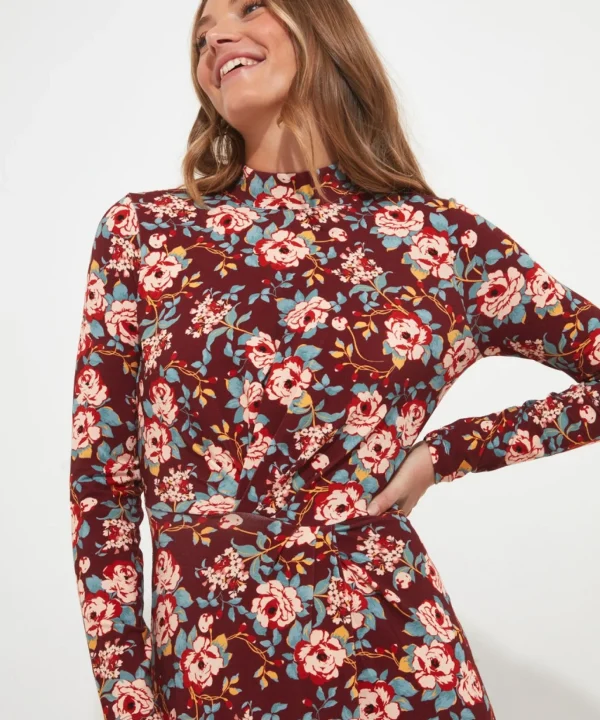 Shop Women's Collection | Dresses | Sale Dresses | Top Picks | Women's | Women's Joe Browns Winter Florals Jersey Dress Multi