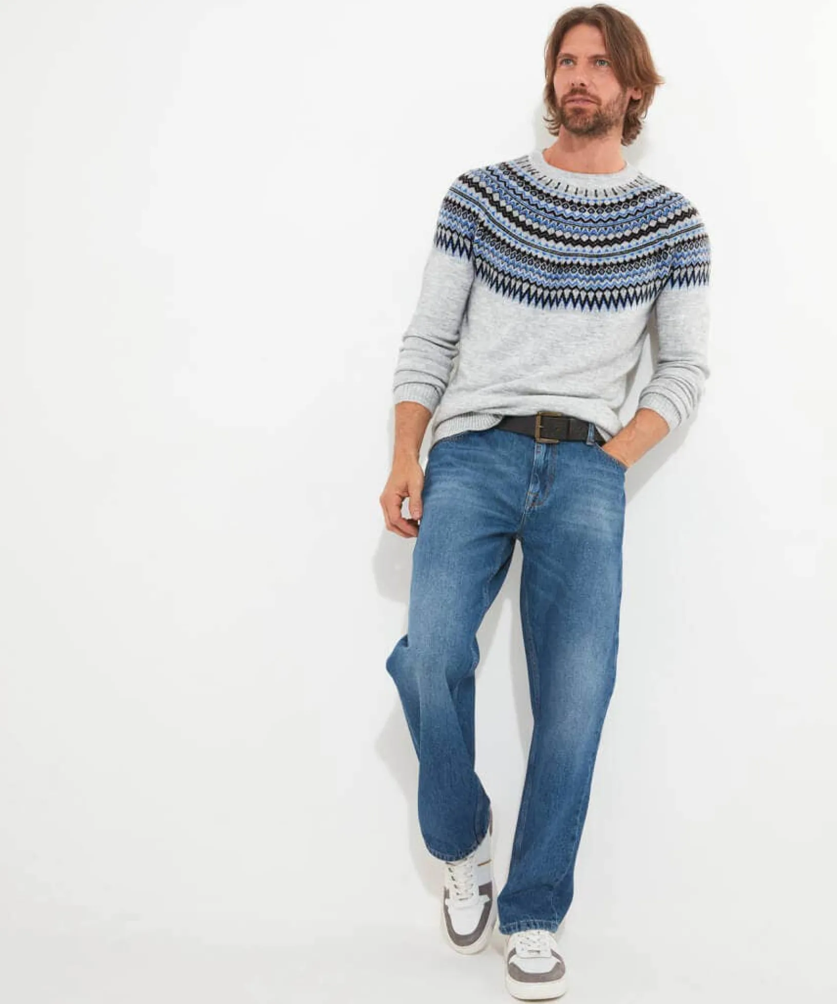 winter_weekends_knit_3.webp Shop Men's Collection | Knitwear & Jumpers | Gifts | Sale Knitwear & Jumpers | Top Picks | Men,s | Men,s | Men,s Joe Browns Winter Weekends Knit Grey