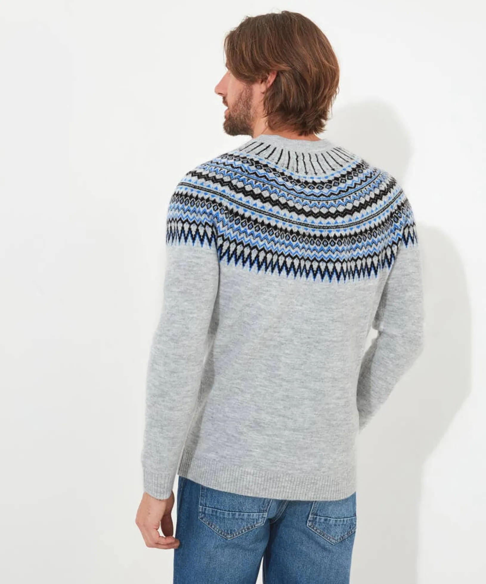 winter_weekends_knit_4.webp Shop Men's Collection | Knitwear & Jumpers | Gifts | Sale Knitwear & Jumpers | Top Picks | Men,s | Men,s | Men,s Joe Browns Winter Weekends Knit Grey