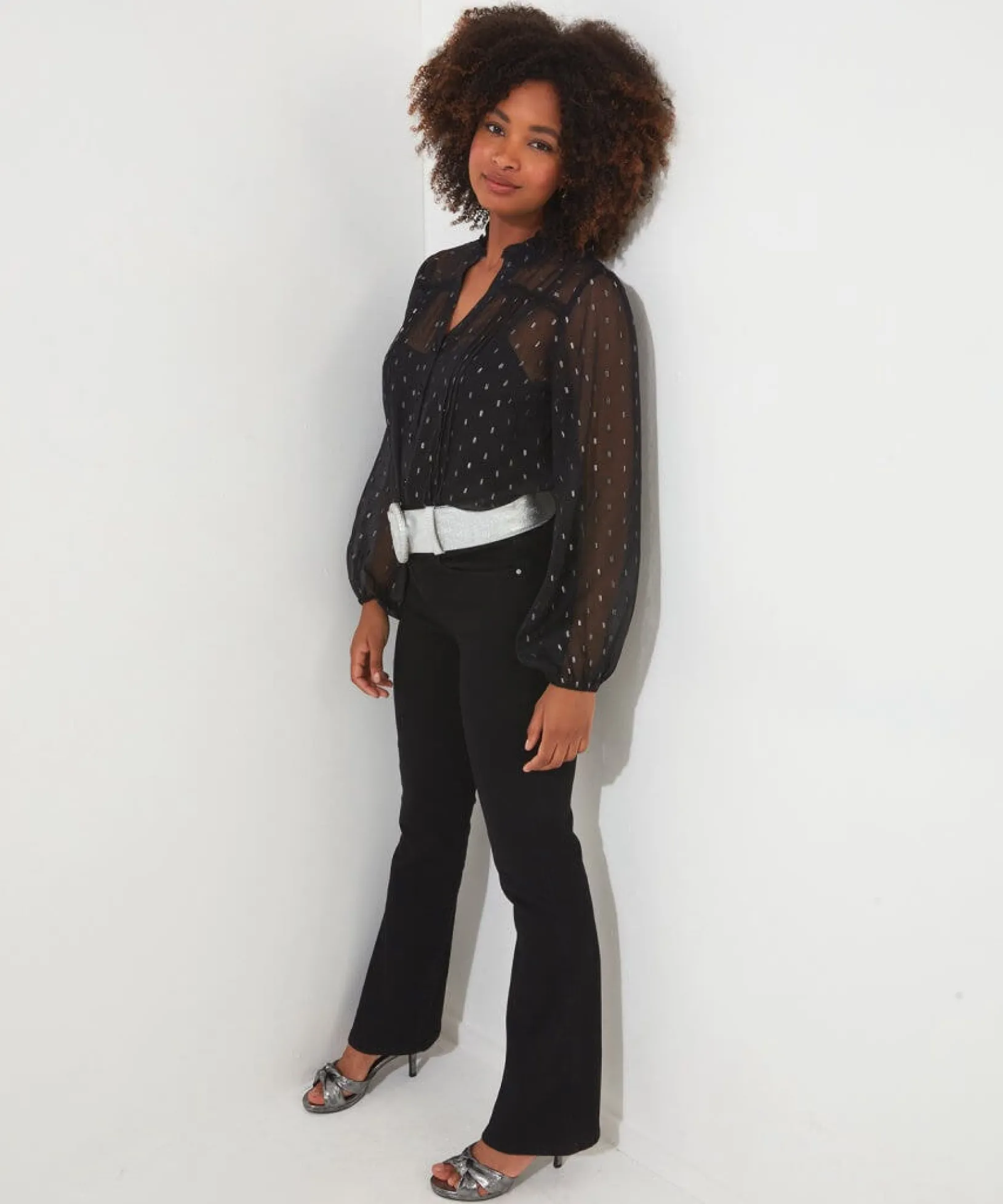 winter_wonders_shirt_3.webp Occasion Outfits | Tops, Tunics & Blouses | Sale Tops, Tunics & Blouses | Top Picks | Women's | Women's Joe Browns Winter Wonders Shirt Black