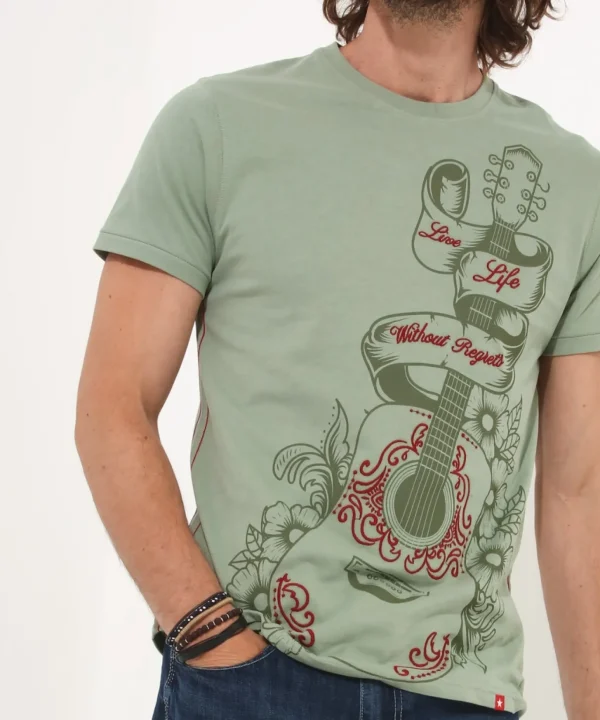 Shop Men's Collection | Graphic T-Shirts | Tops & T-Shirts | Sale Tops & T-Shirts | Top Picks | Top Picks | Men，s | Men，s Joe Browns Without Regrets Tee Khaki