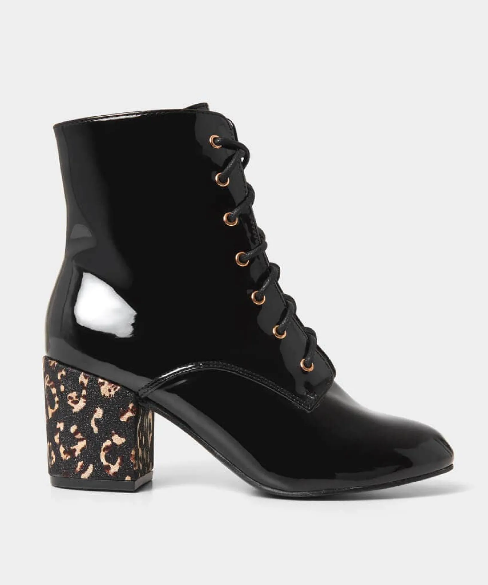 wonderful_patent_ankle_bo_0.webp Knee High Boots | Ankle Boots | Gifts | Boots & Shoes | Top Picks | Top Picks | Women's | Women's Joe Browns Wonderful Patent Ankle Boots Black Multi