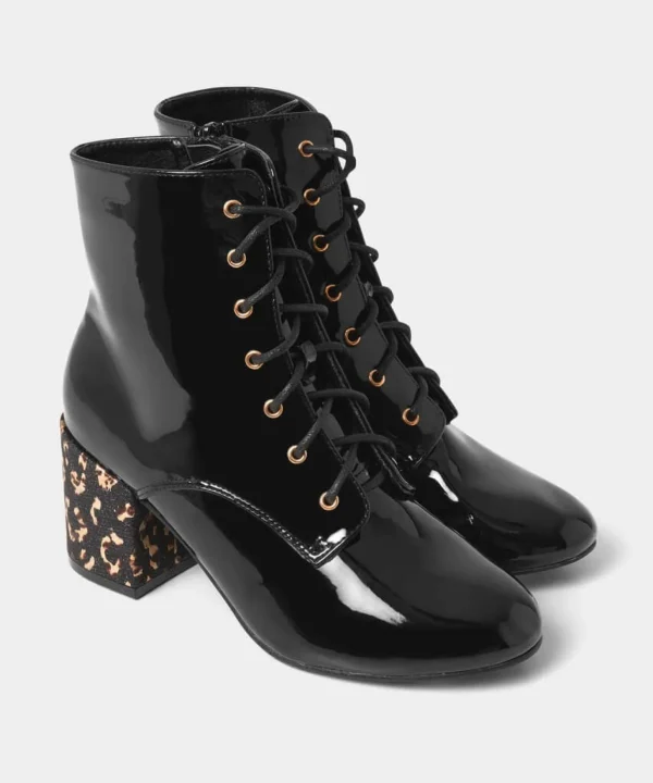 Knee High Boots | Ankle Boots | Gifts | Boots & Shoes | Top Picks | Top Picks | Women's | Women's Joe Browns Wonderful Patent Ankle Boots Black Multi