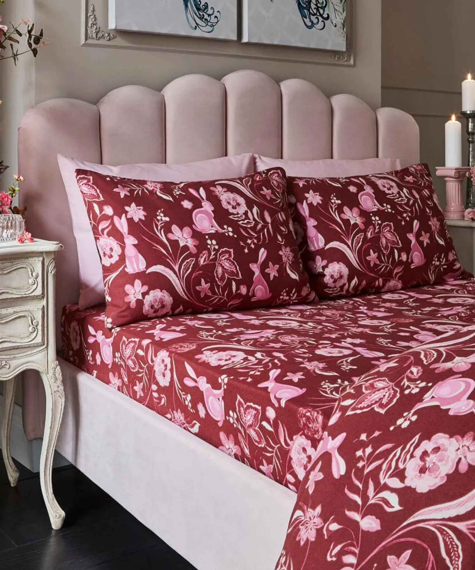 woodland_brushed_cotton_c_0.webp Bedroom | Nouveau Reflections | Floral Décor | Nature Décor | Bedding | Sale Bedding | Home | Home | Home | Home | Home | Home Joe Browns Woodland Brushed Cotton Coordinating Bedding Pink
