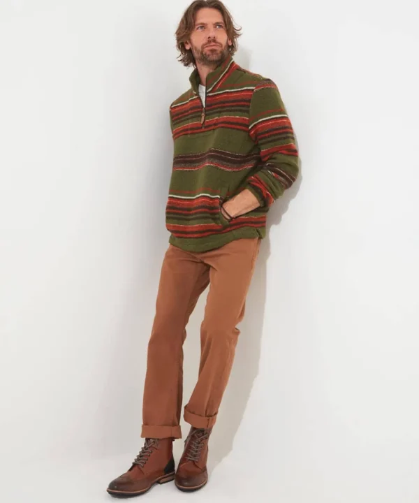 Shop Men's Collection | Hoodies & Sweatshirts | Knitwear & Jumpers | Gifts | Tops & T-Shirts | Top Picks | Men,s | Men,s | Men,s | Men,s Joe Browns Woodland Stripe Funnel Green