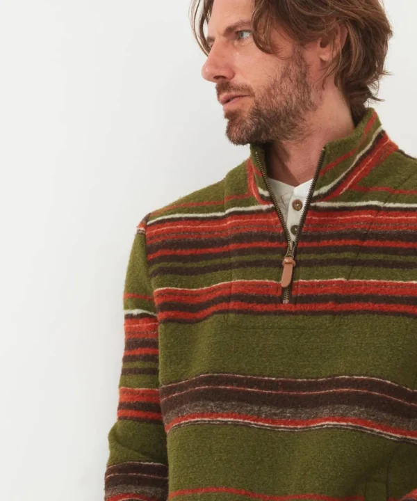 Shop Men's Collection | Hoodies & Sweatshirts | Knitwear & Jumpers | Gifts | Tops & T-Shirts | Top Picks | Men,s | Men,s | Men,s | Men,s Joe Browns Woodland Stripe Funnel Green