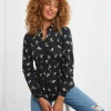 Sale Tops, Tunics & Blouses | Women's Joe Browns Woodland Wonders Blouse Black / White