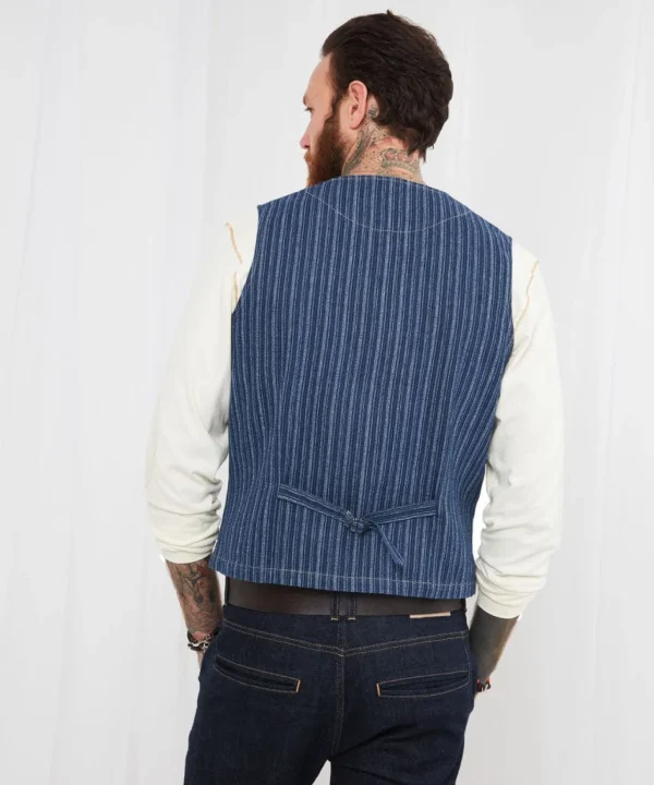 Sale Waistcoats | Sale Coats & Jacket | Men，s | Men，s Joe Browns Work Hard Play Hard Waistcoat Blue