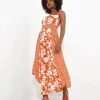 Sale Dresses | Women's Joe Browns Zip Front Sundress Orange